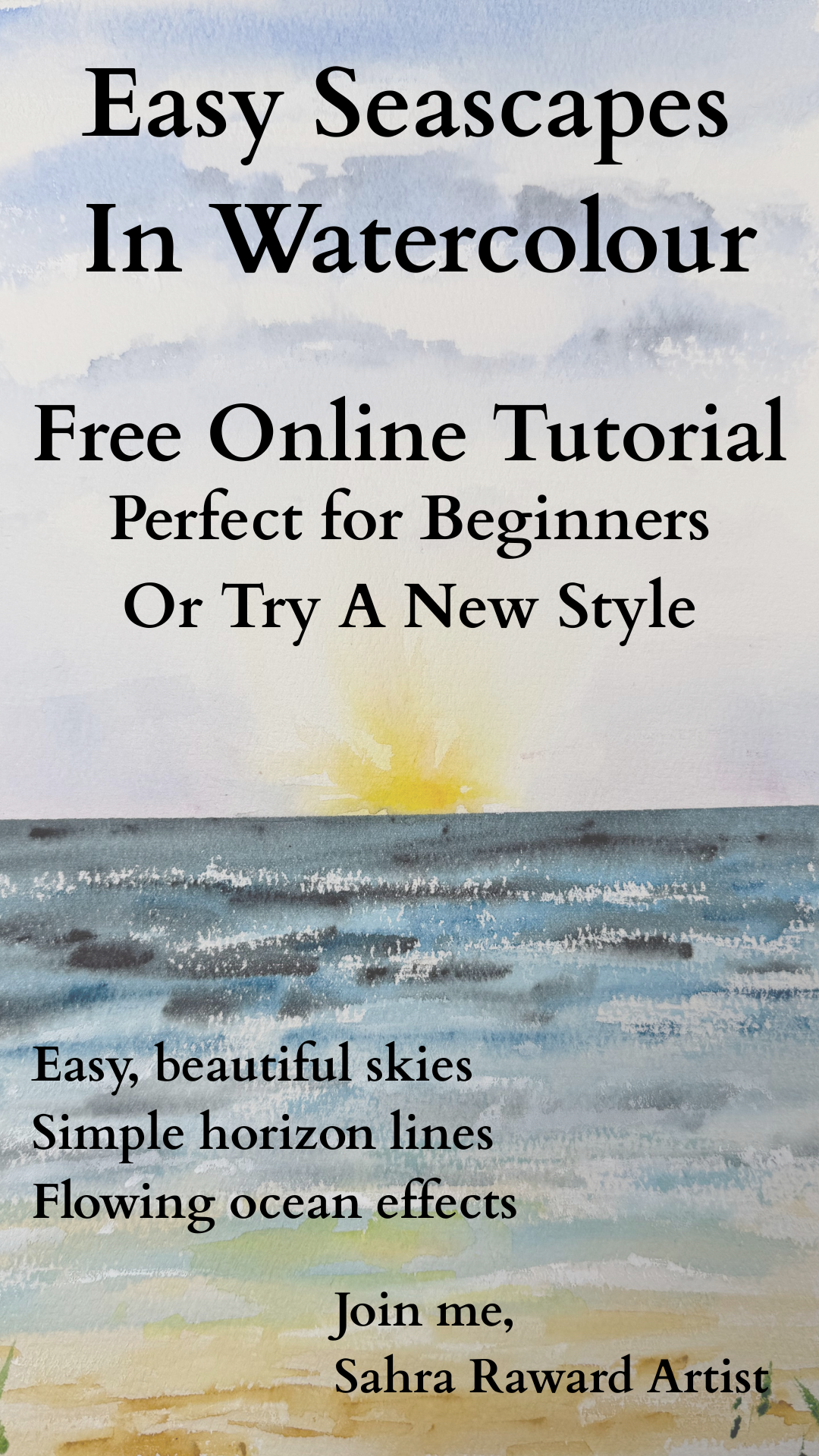 Free Watercolour Workshop ~ Seascapes