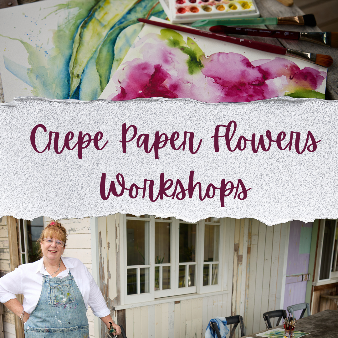 Crepe Paper Flower Making