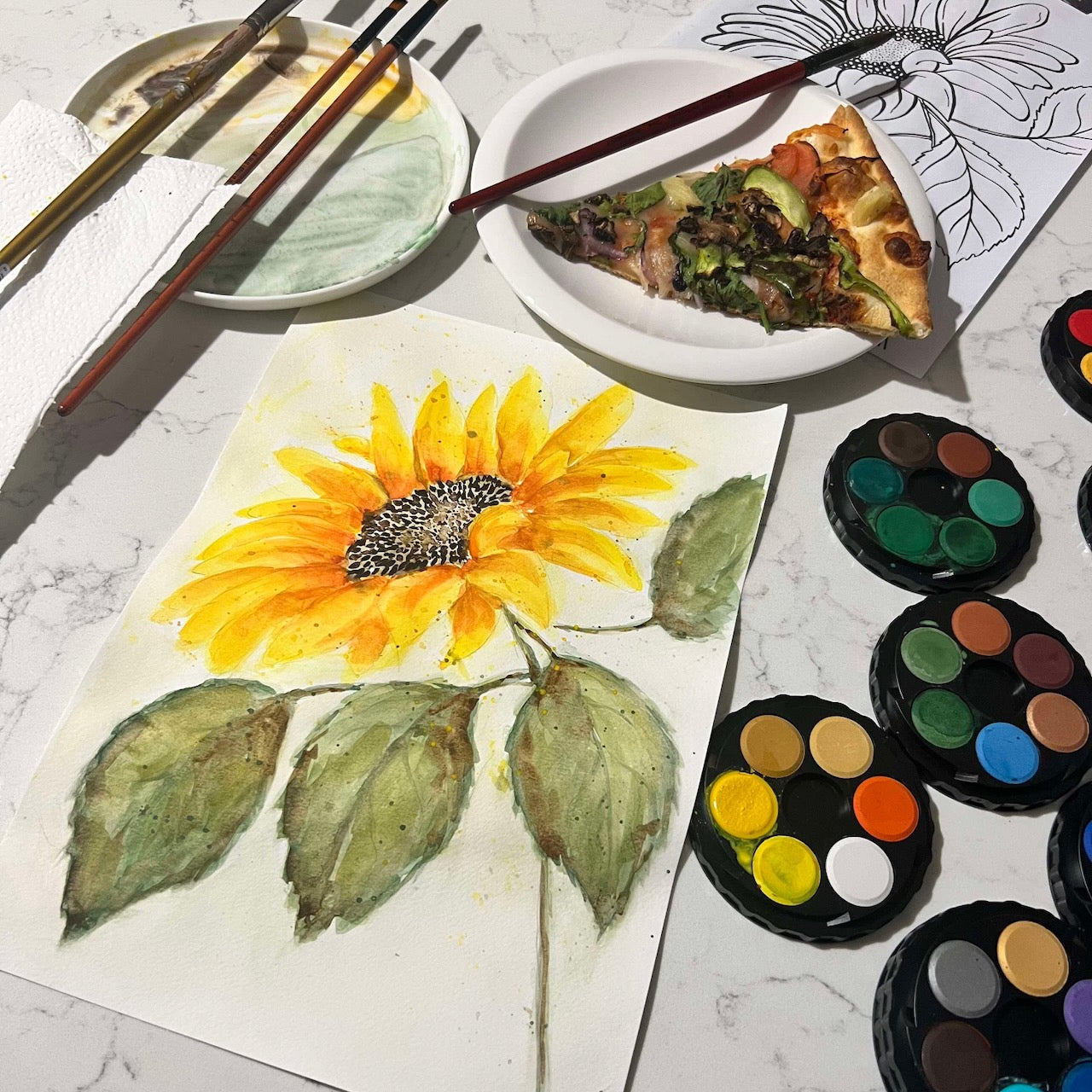 Online Watercolour Workshops