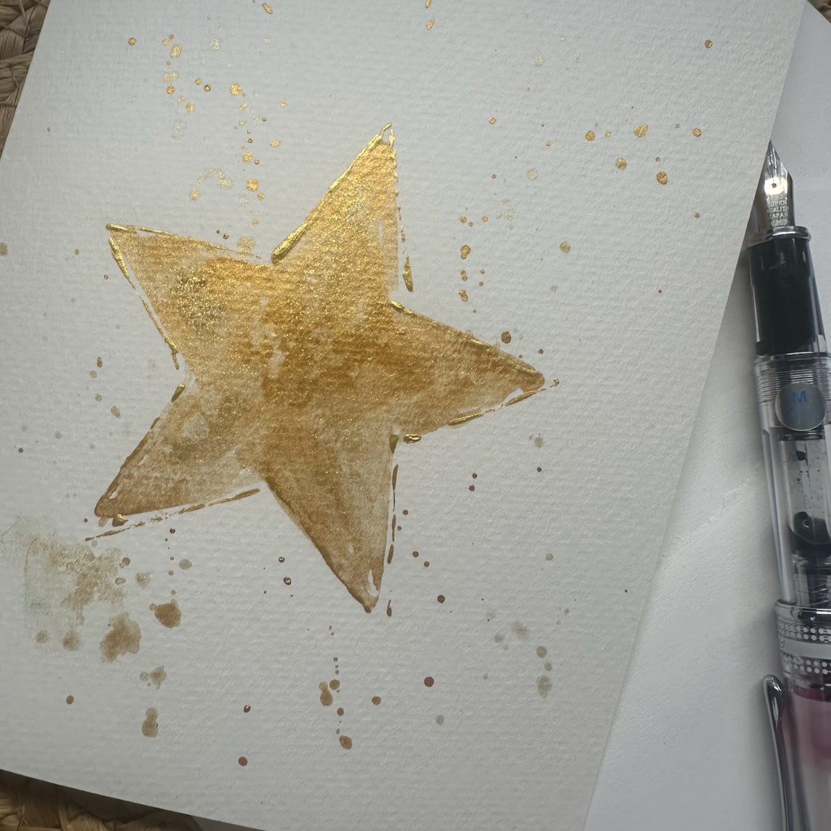 Hand Painted Christmas Cards