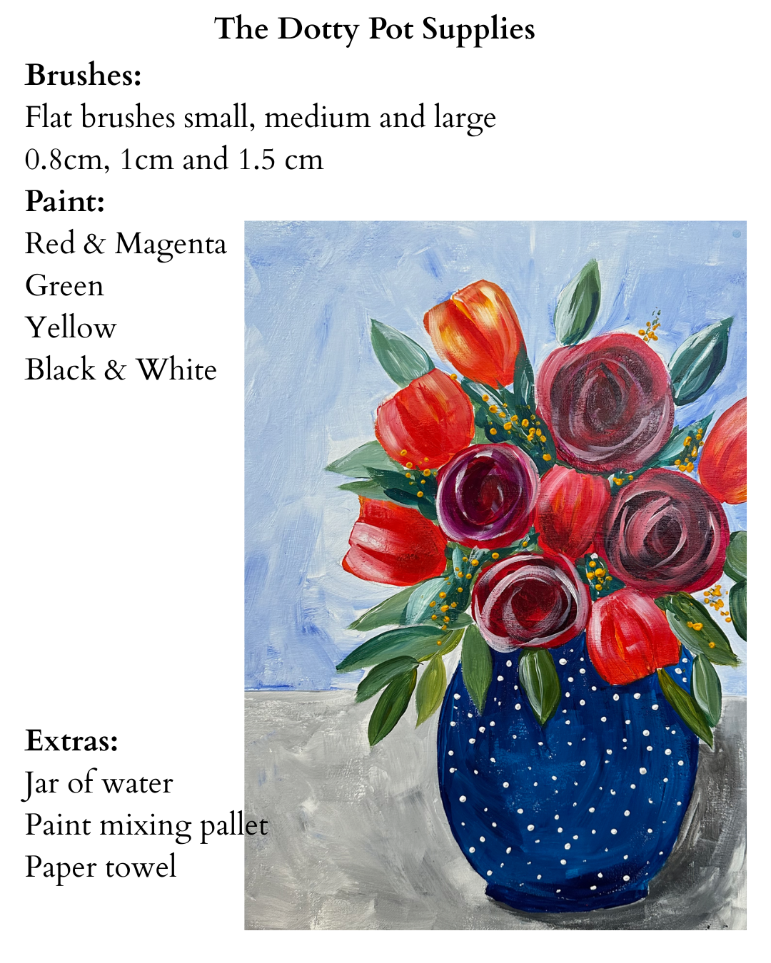 Online Acrylic Painting Workshop