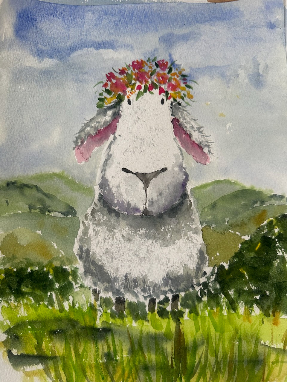 Wooly Wild Flowers Online Tutorial