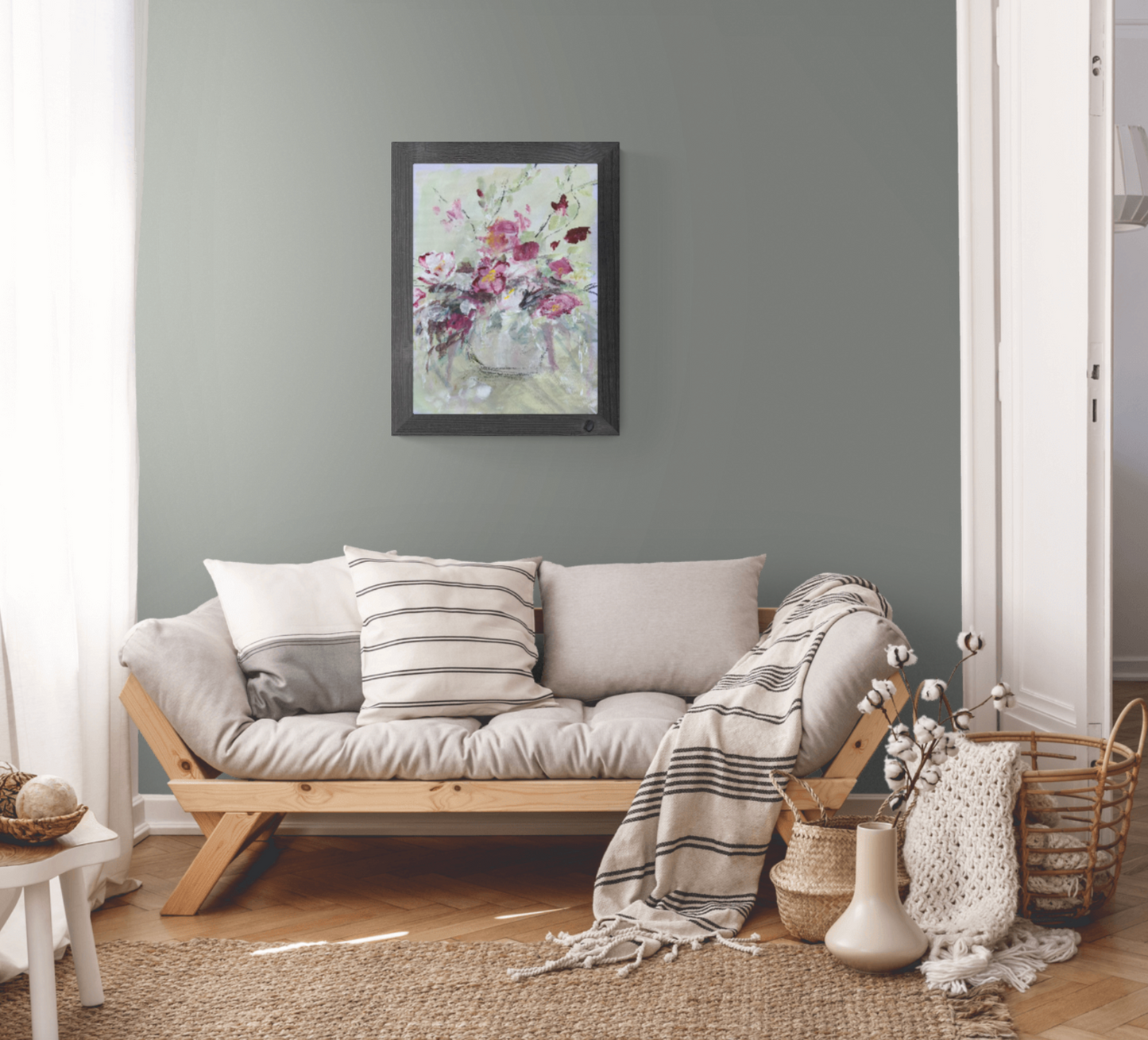 Grandma's Vase Art Print
