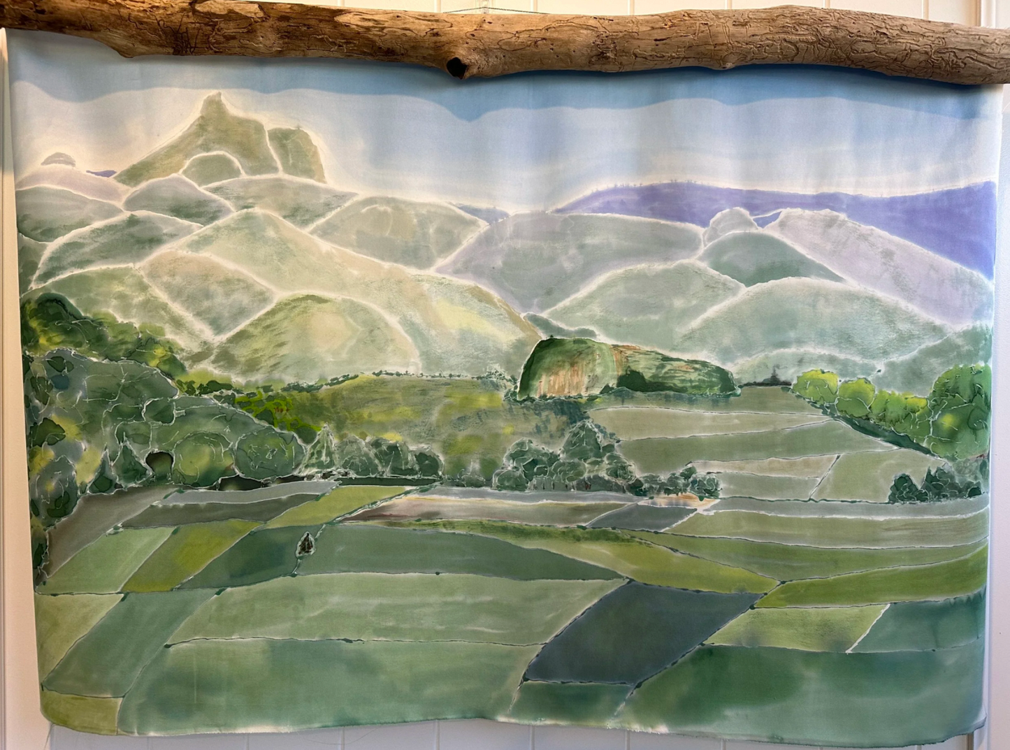 Tweed Valley Silk Artwork