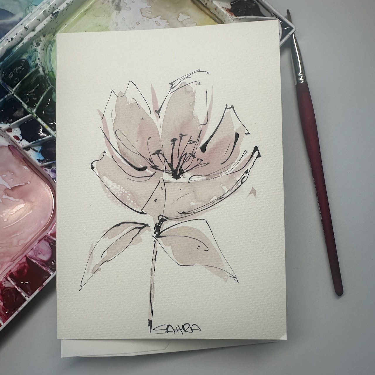 Hand Painted Original Artwork Greeting Cards