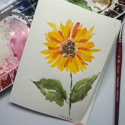 Hand Painted Original Artwork Greeting Cards