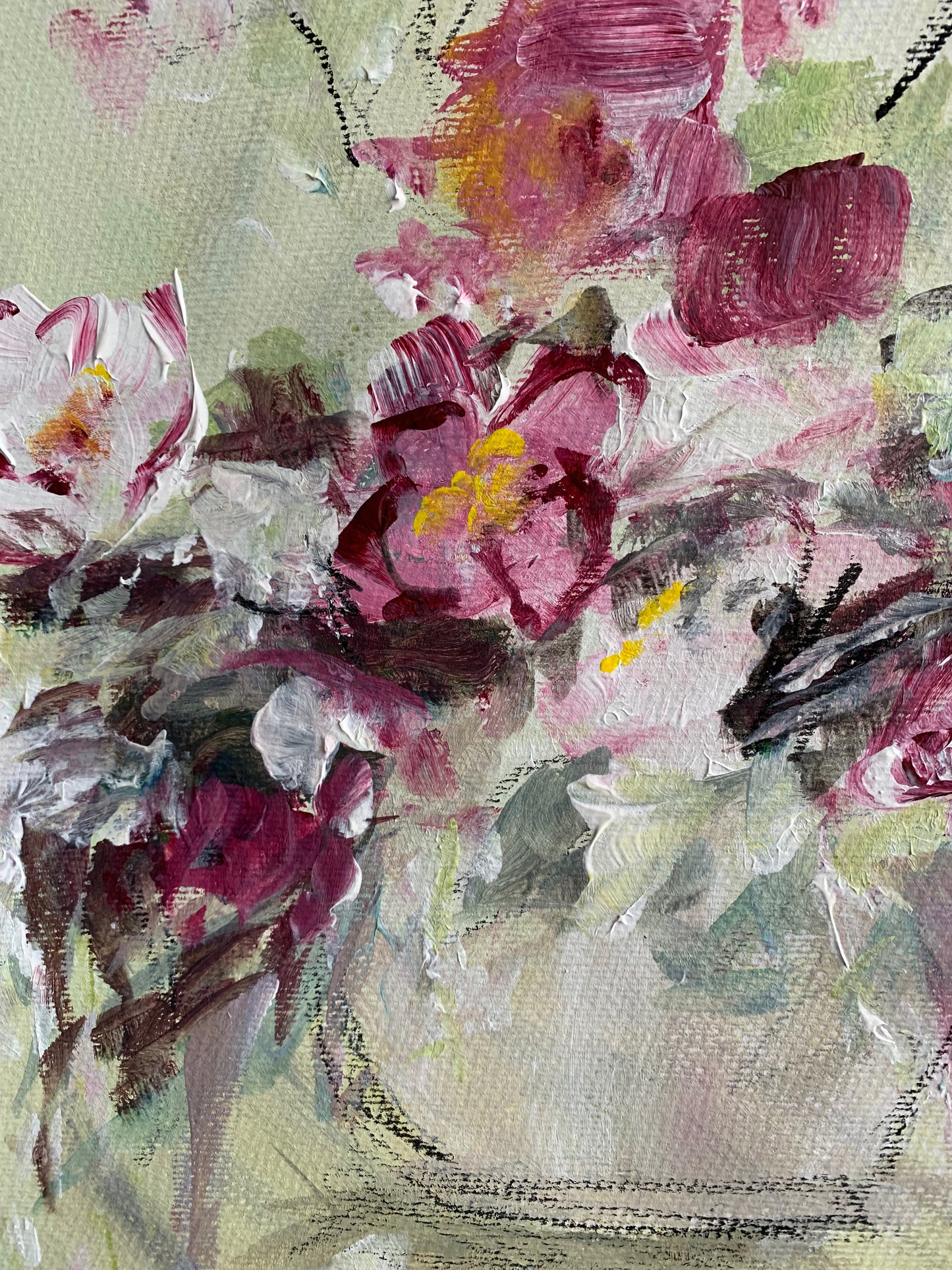 Grandma's Vase Art Print
