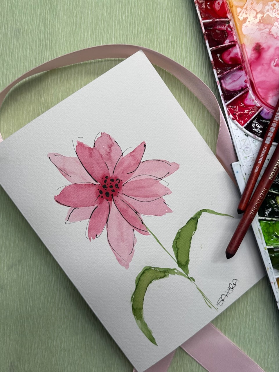 Hand Painted Original Artwork Greeting Cards
