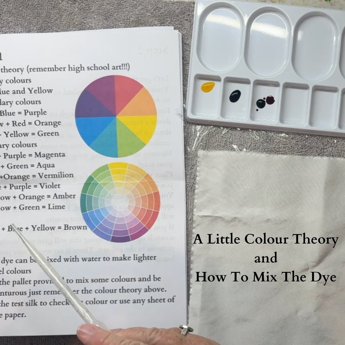 Silk Scarf Painting Kit