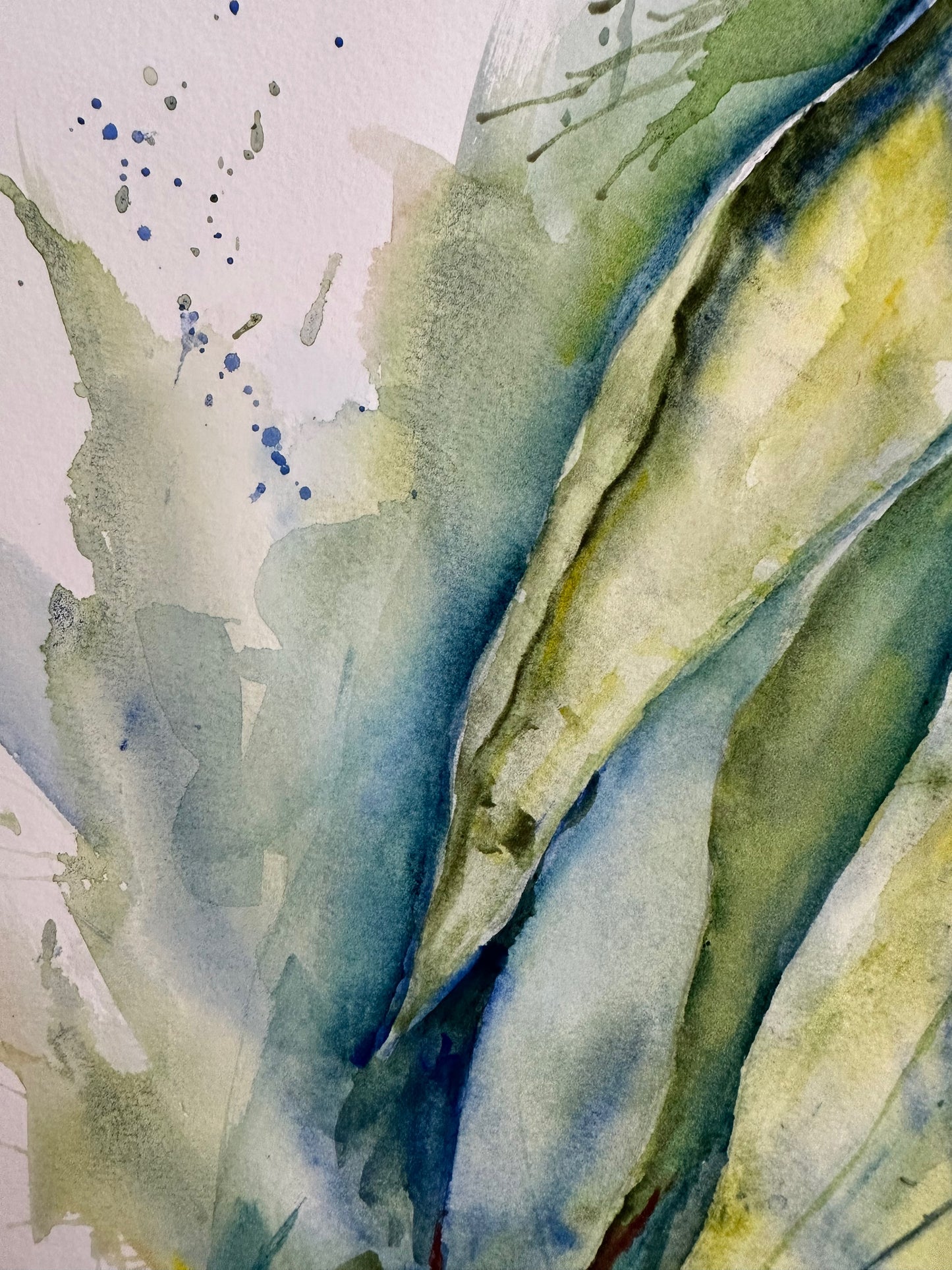 Gum Leaf Watercolour Original Artwork
