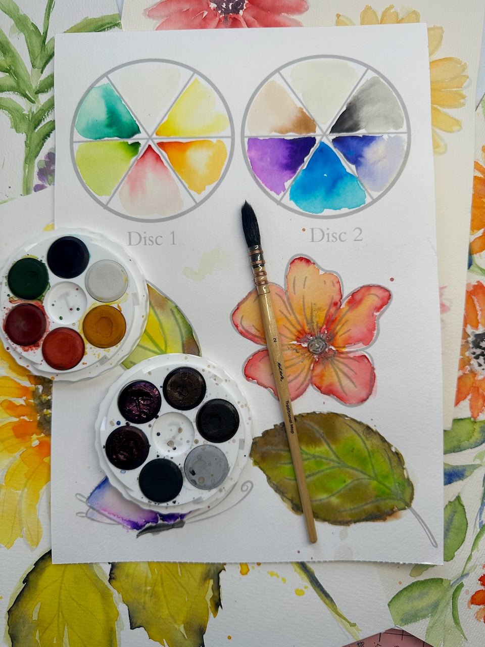 Beginners Watercolour Painting Kit