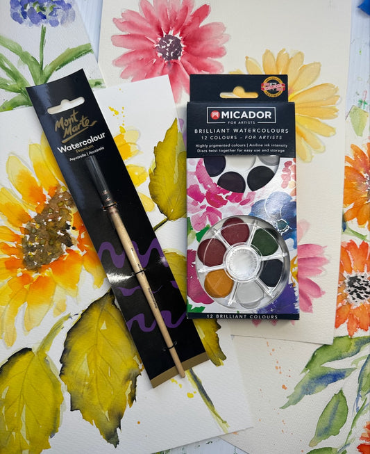 Beginners Watercolour Painting Kit